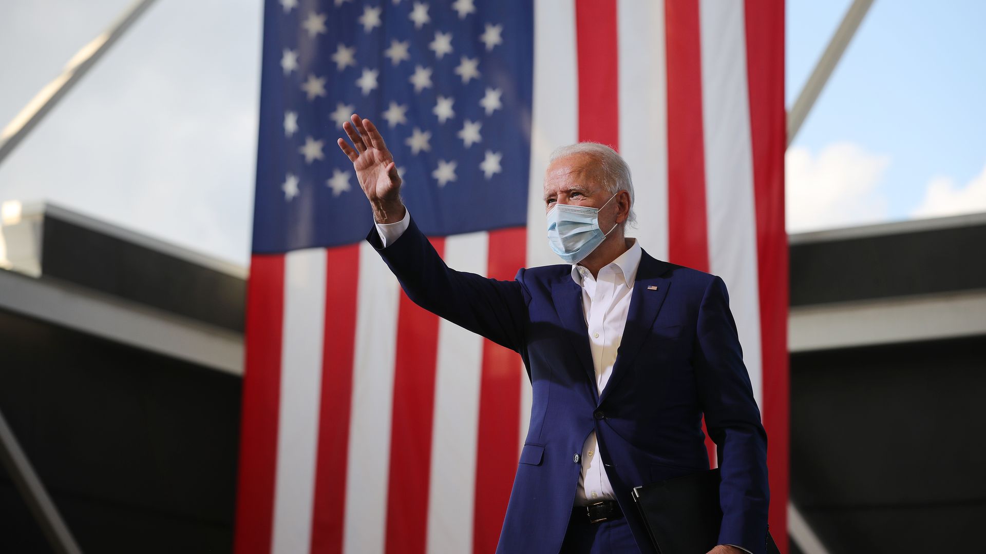 Biden in Miramar, Florida, on Oct. 13.
