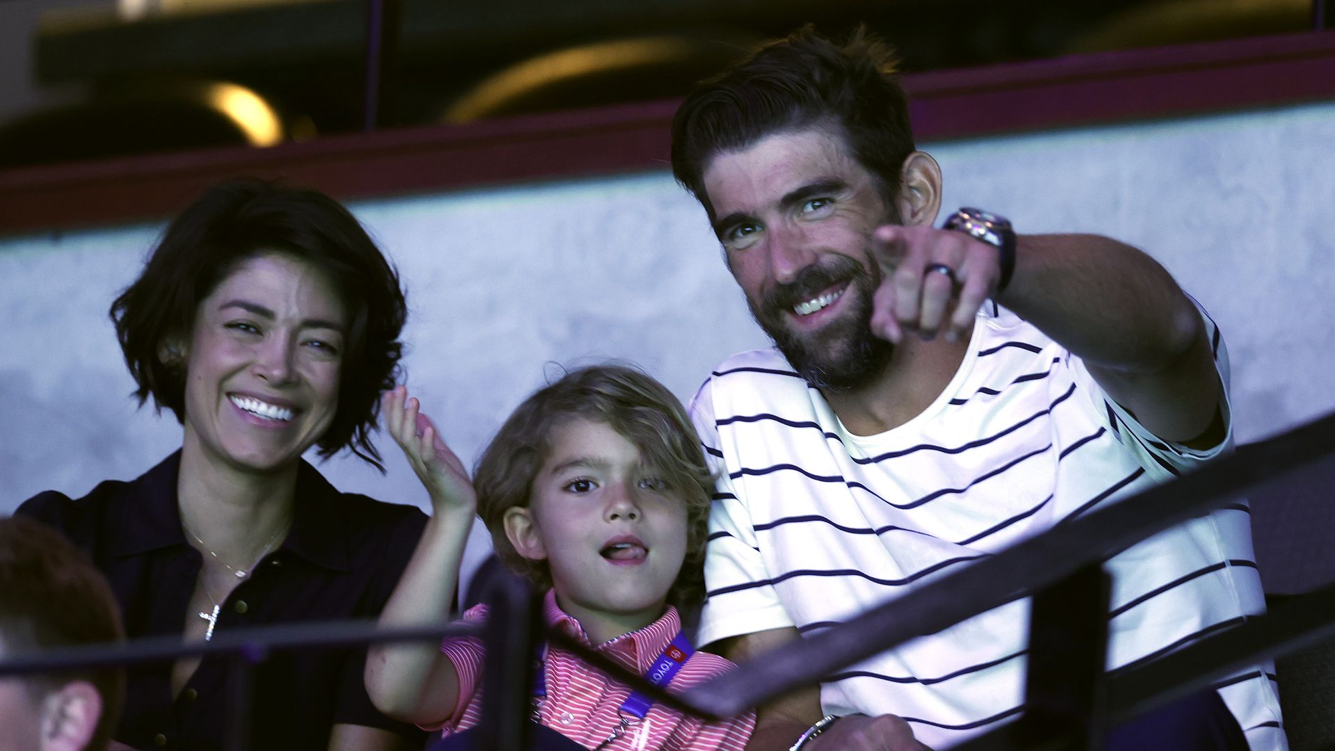 Michael Phelps and family