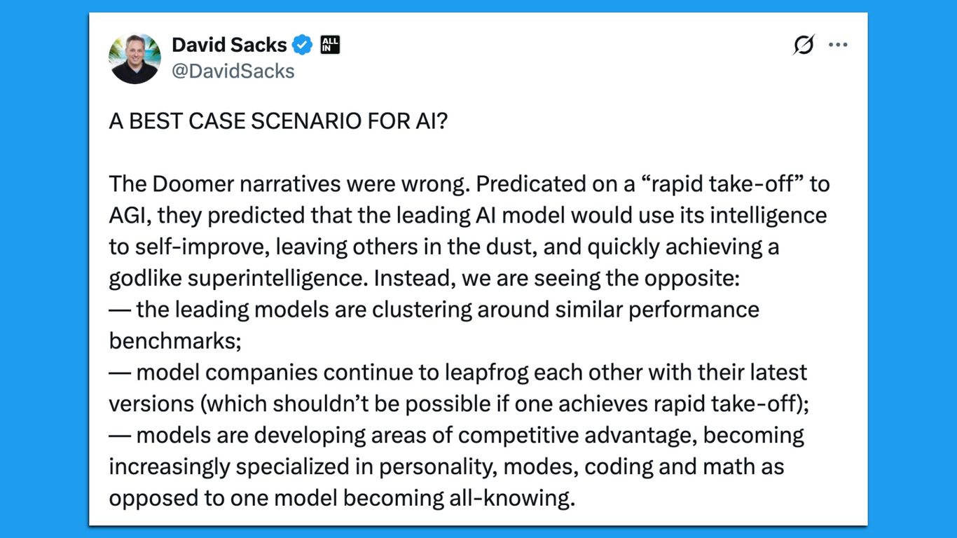 David Sacks' "Goldilocks" scenario
