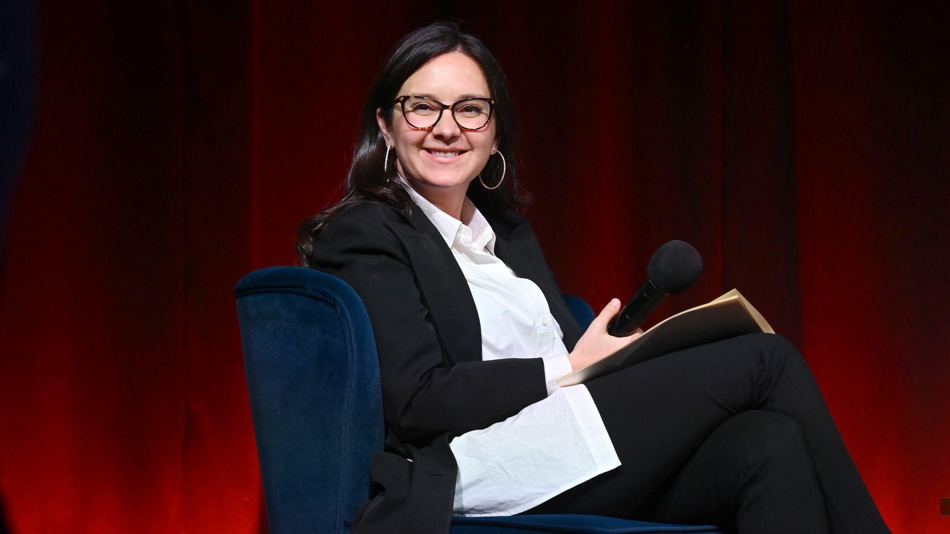 Bari Weiss speaks onstage during an event on November 19, 2024 in New York City. 