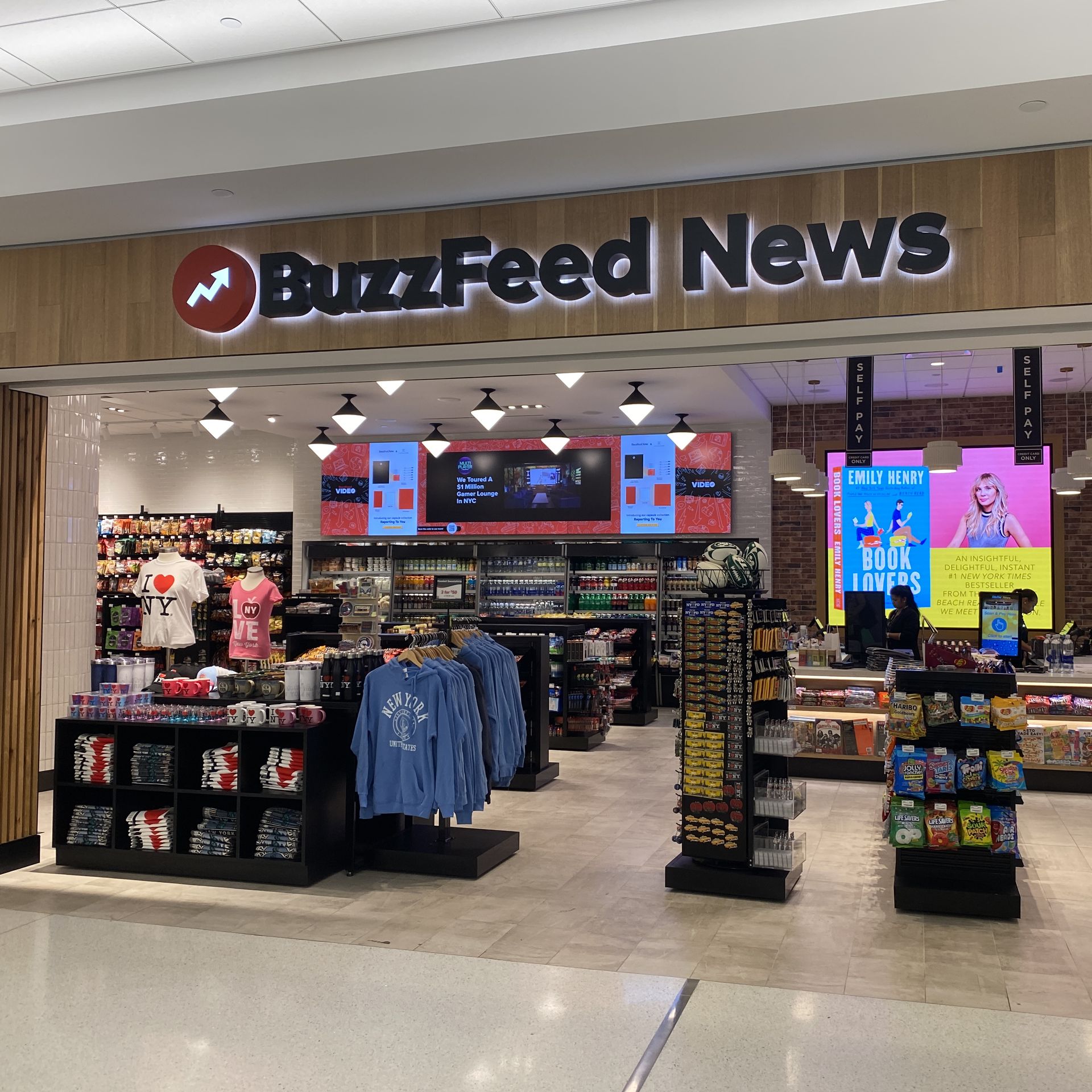 BuzzFeed airport stores launch at LaGuardia as part of growing licensing  strategy