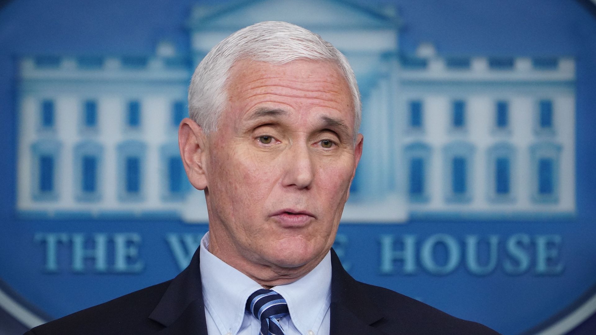  Vice President Mike Pence speaks during the daily briefing on the novel coronavirus