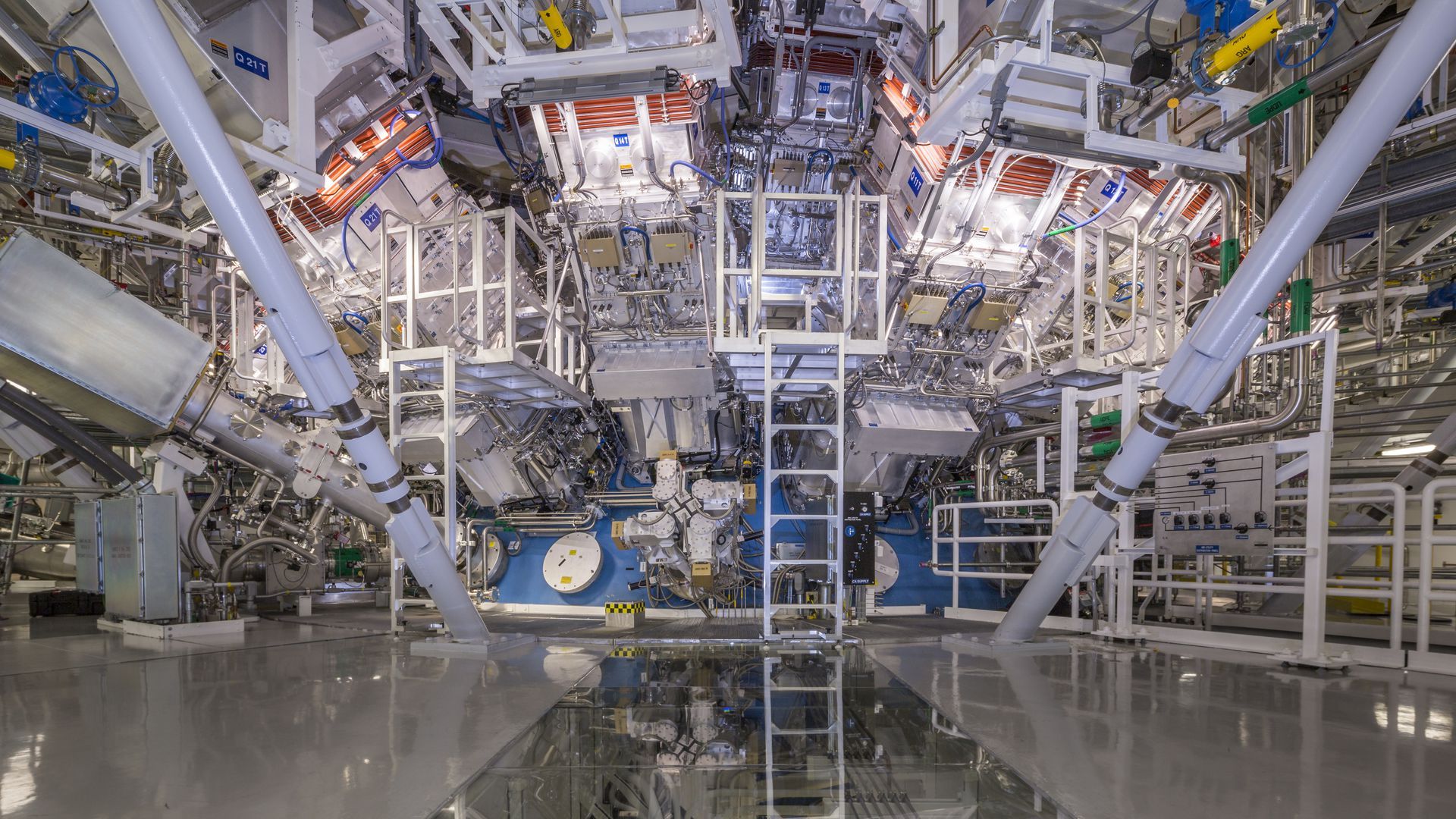 The National Ignition Facility at Lawrence Livermore National Laboratory.