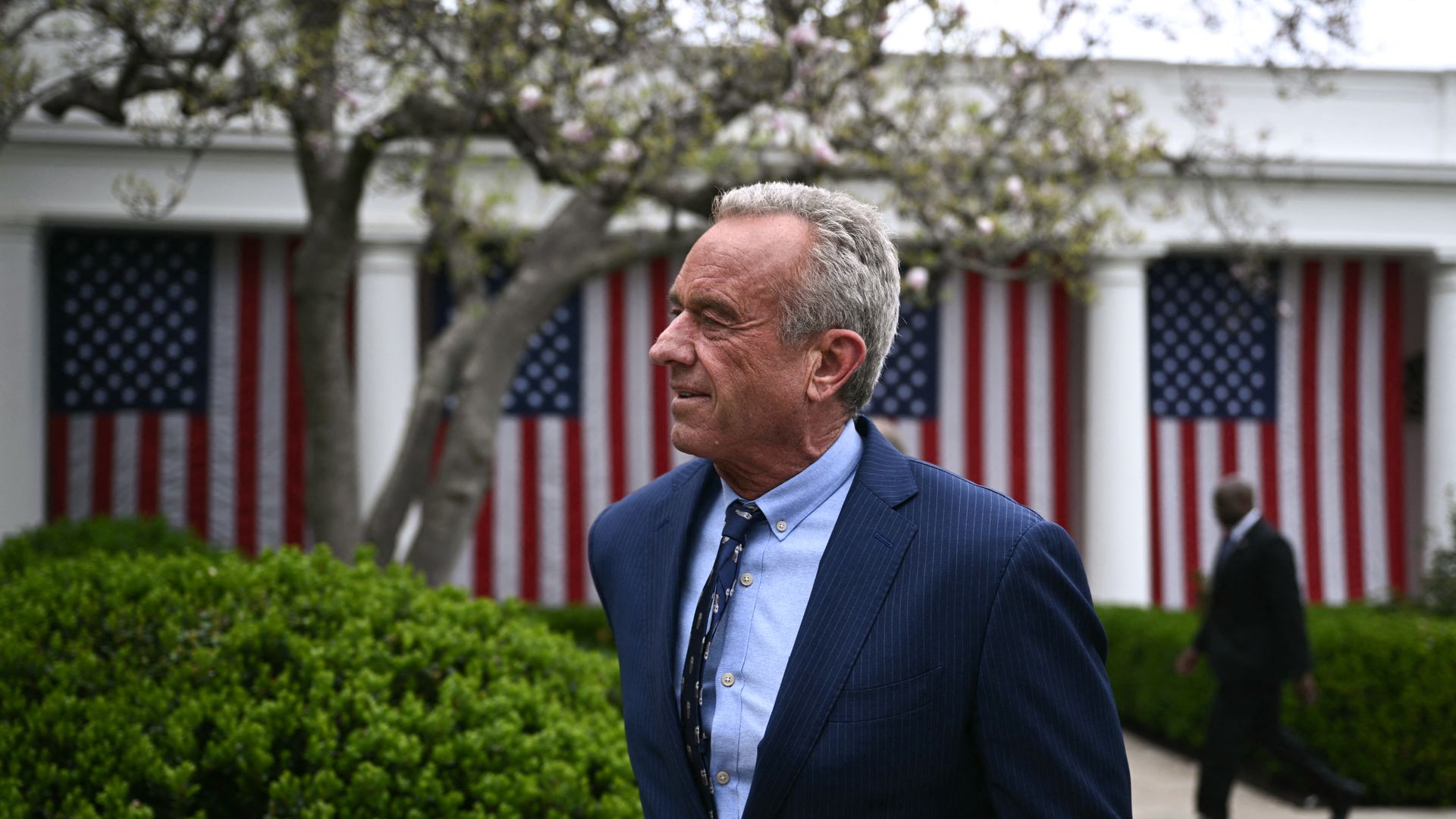 HHS Secretary Robert F. Kennedy shown in a picture at the White House.