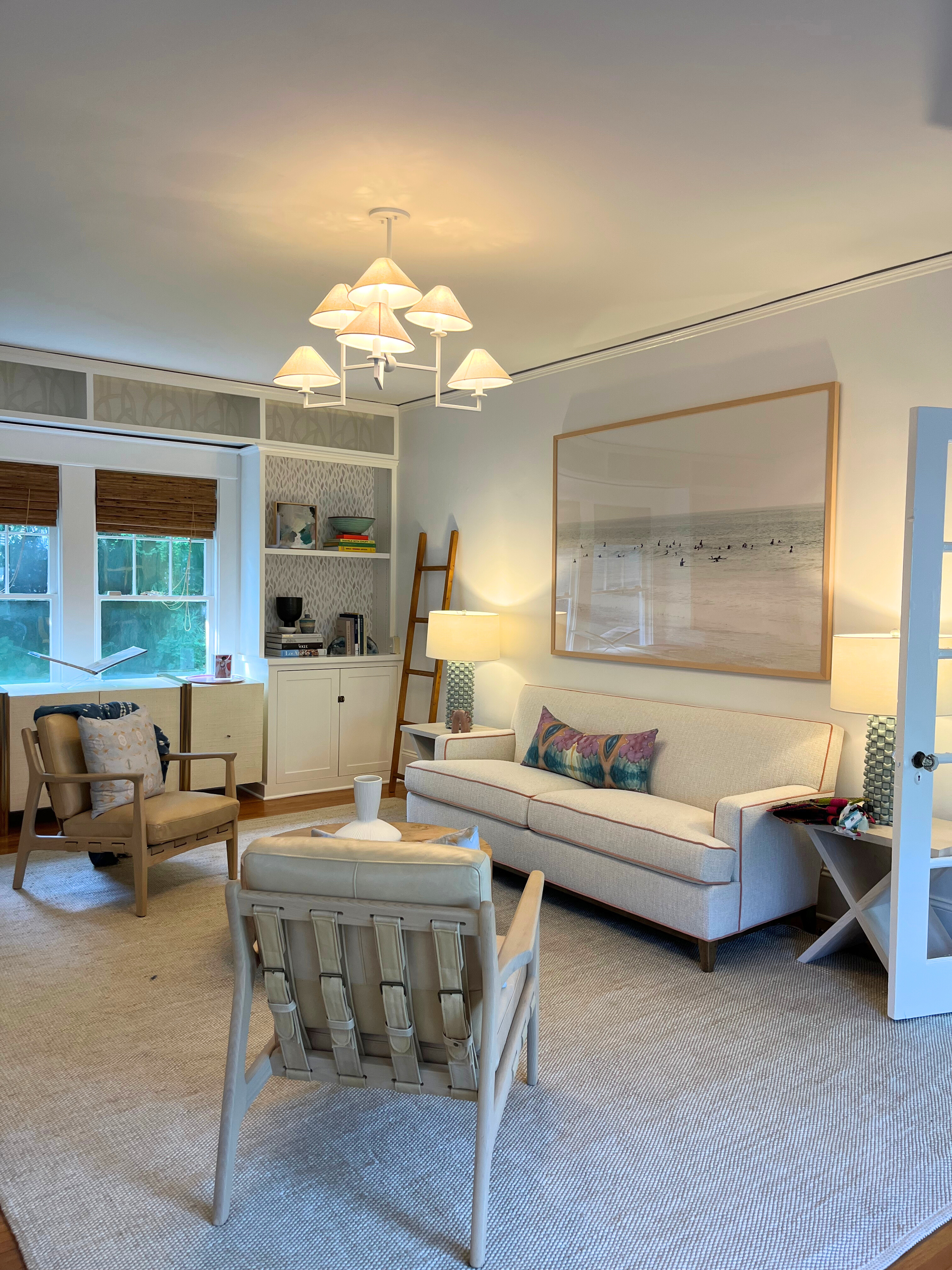 living room in cottage