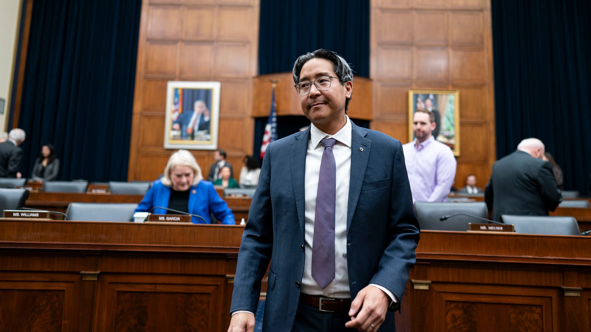 Acting Comptroller of the Currency, Michael Hsu.