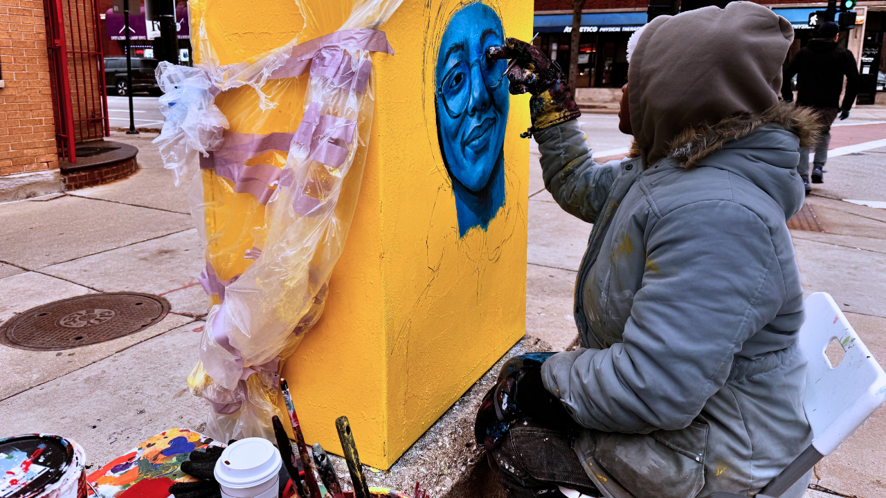 Gabi Bozeman Chicago-based painter