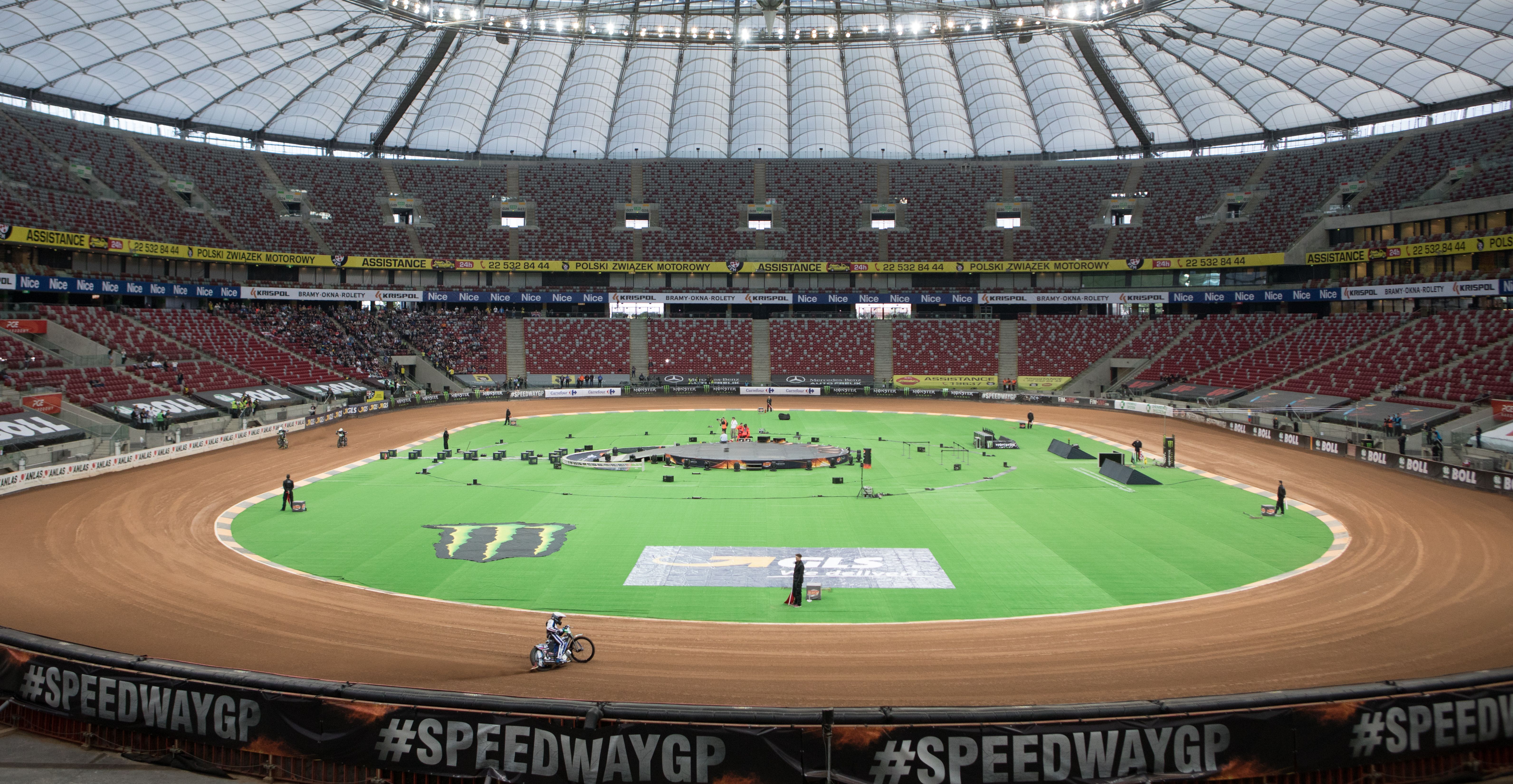 Speedway track