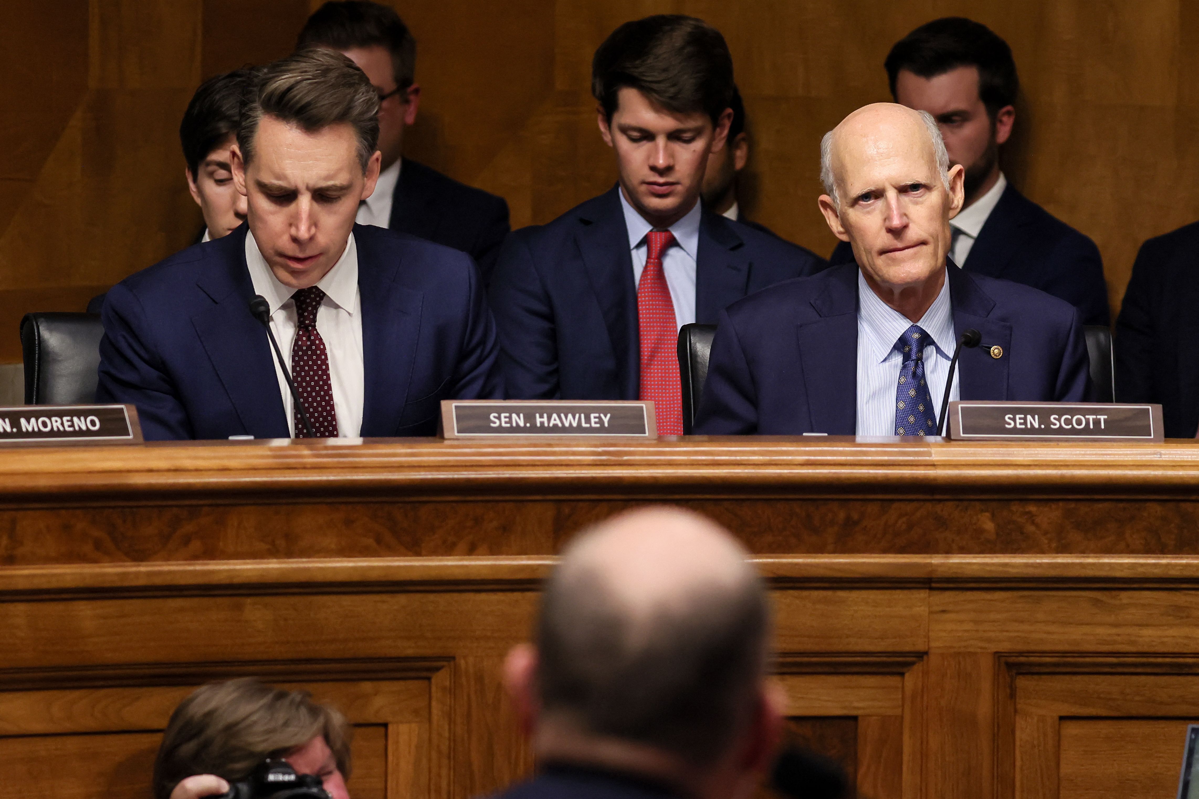 This is Rick Scott and Josh Hawley