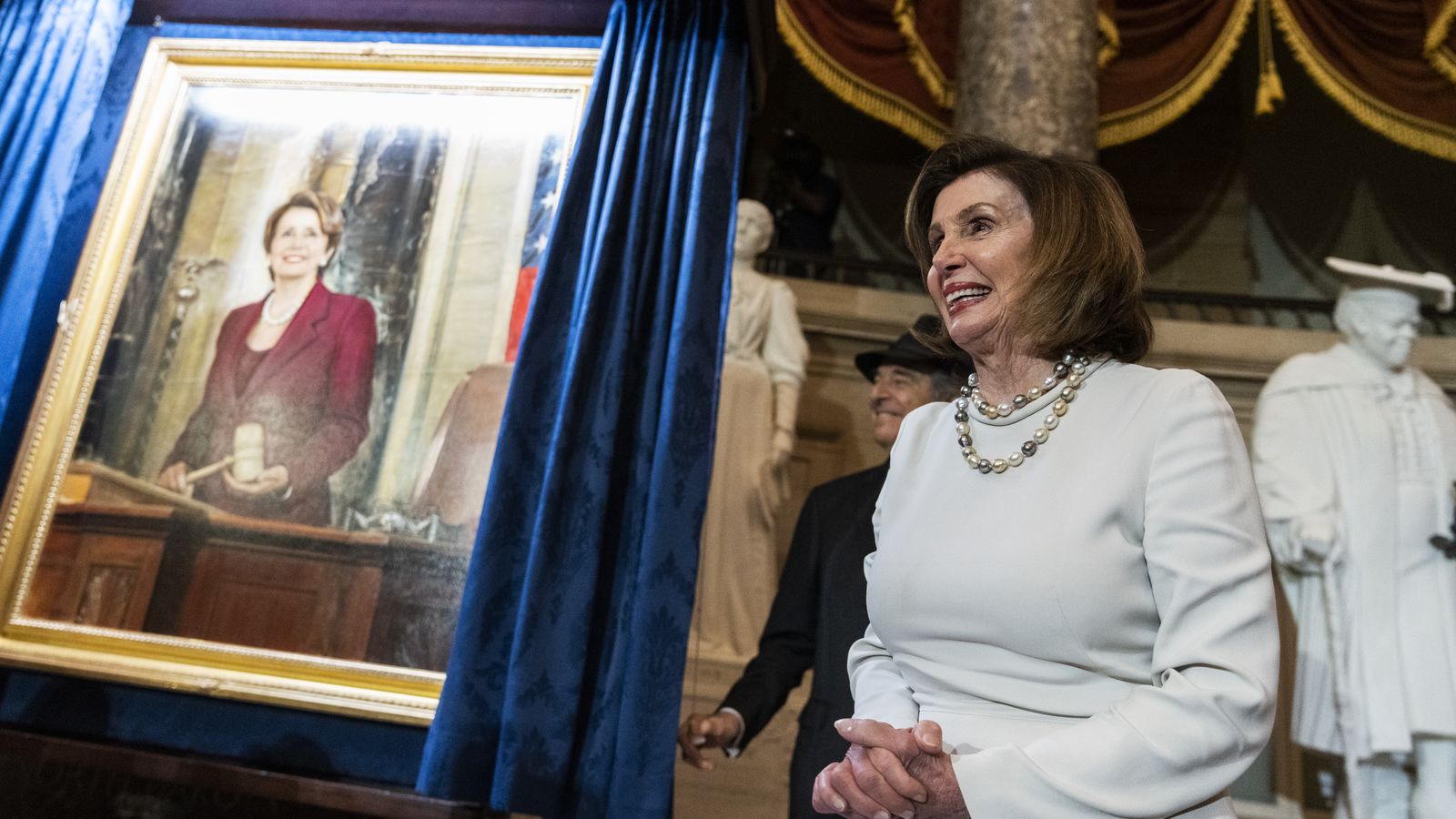 Pelosi's portrait unveiled at Capitol