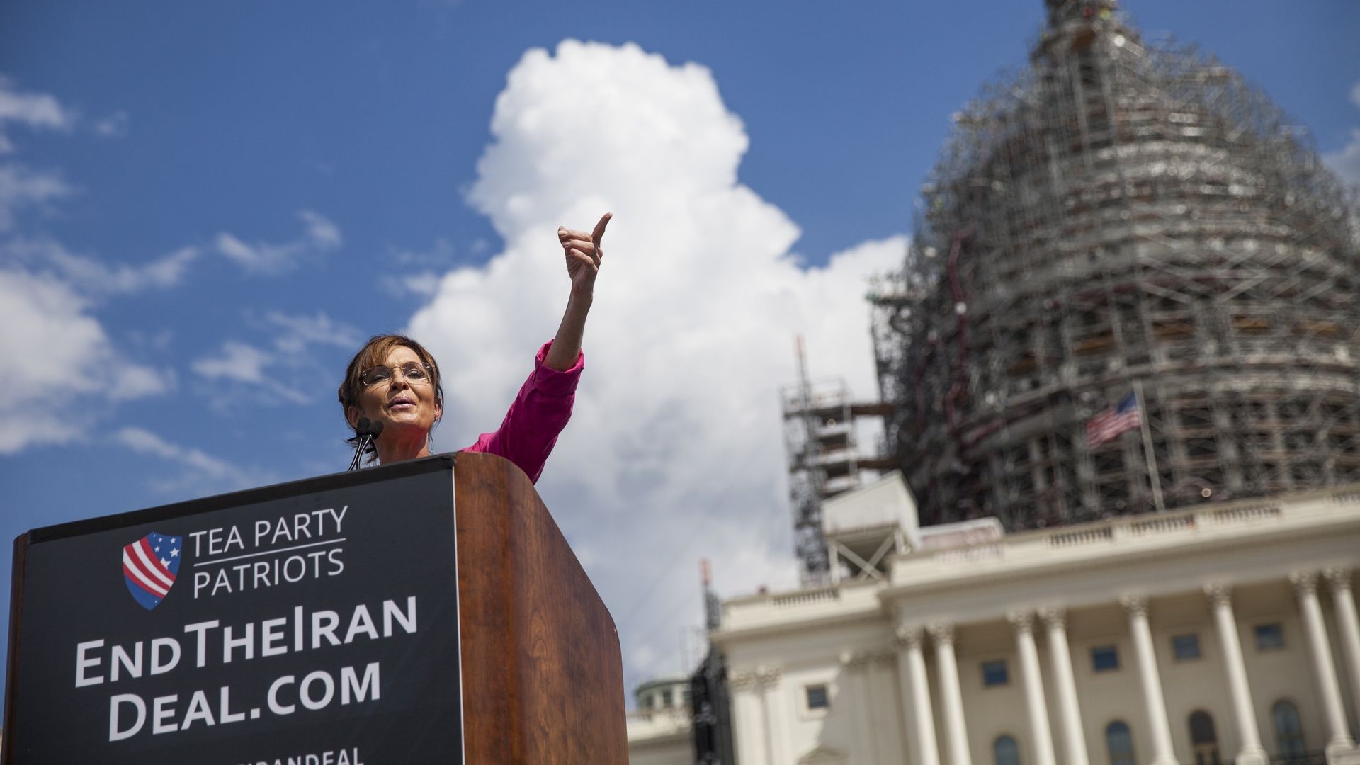 Former Alaskan Governor and Vice Presidential Candidate Sarah Palin 