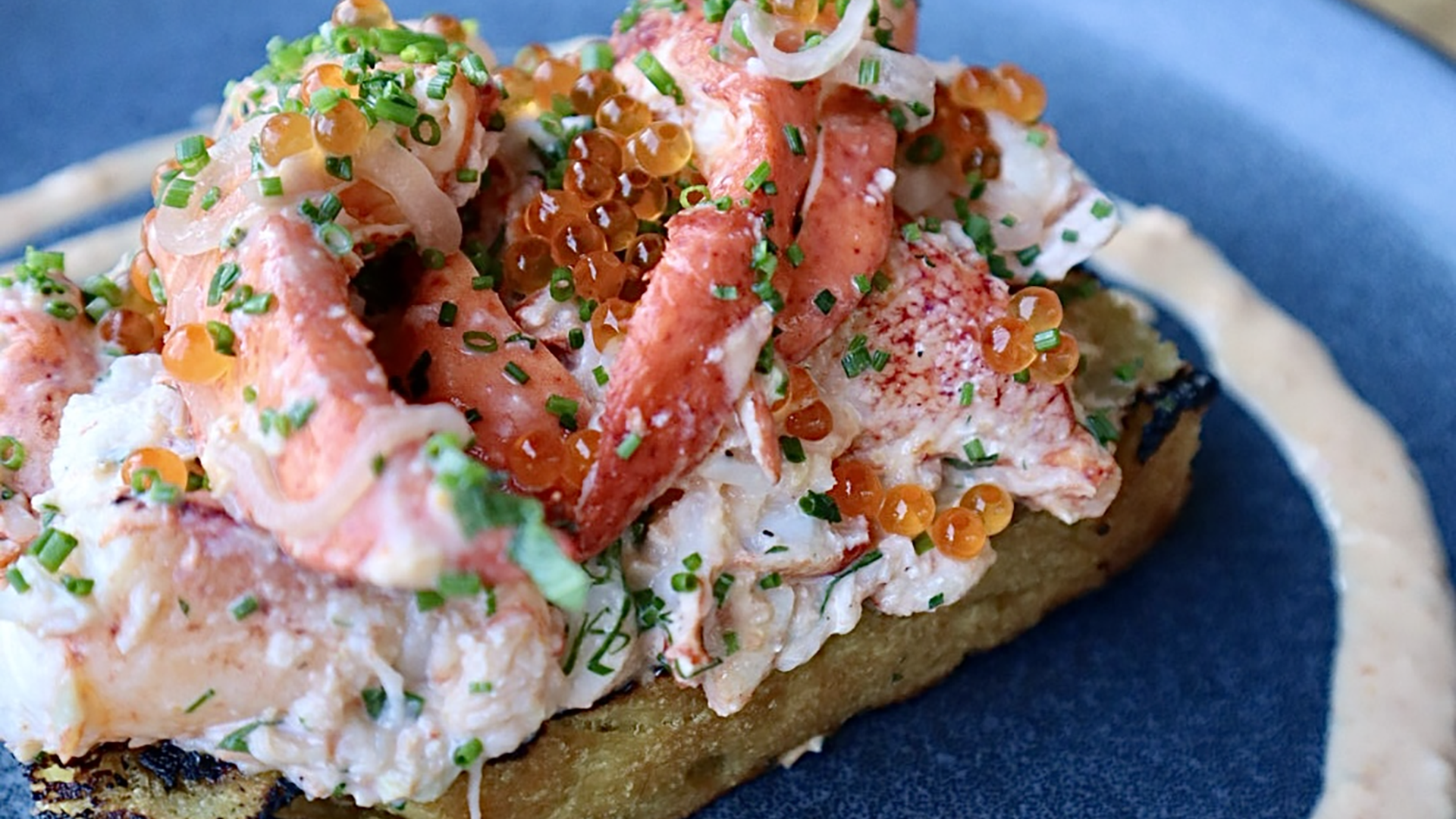 Lobster toast
