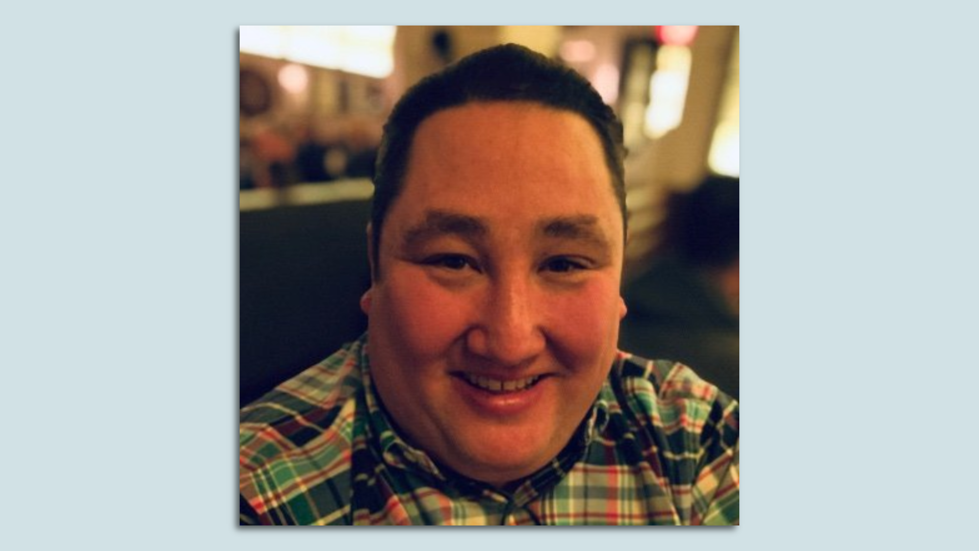 A headshot of AwfulAnnouncing.com proprietor Ben Koo.