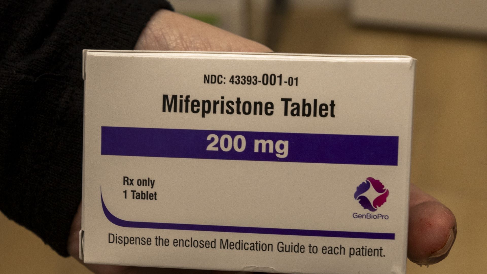 Mifepristone tablets at a Wyo. abortion clinic