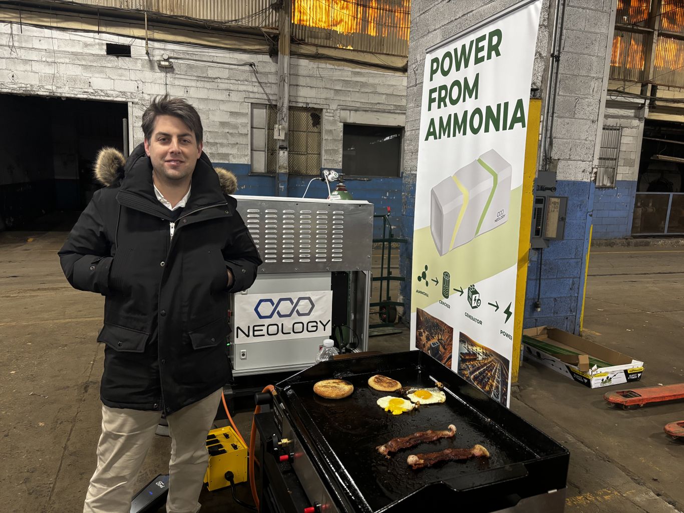 axios.com - Joe Guillen - Swiss startup tests ammonia-based power in Detroit