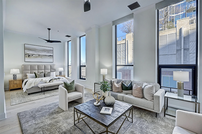 Luxury penthouse at the Ivey’s Hotel in Uptown asks $2.95M - Axios ...