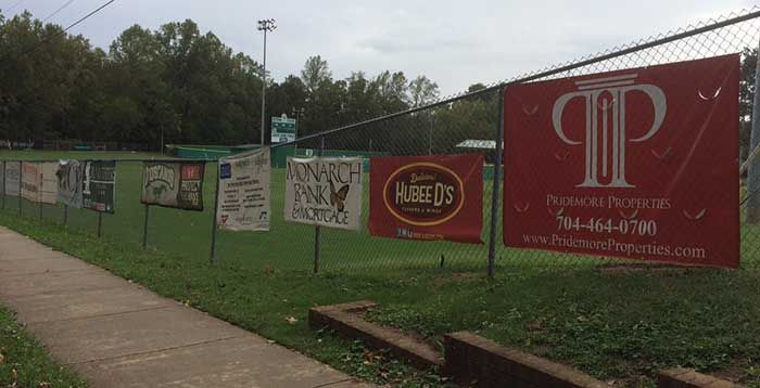 myers-park-high-school-signage