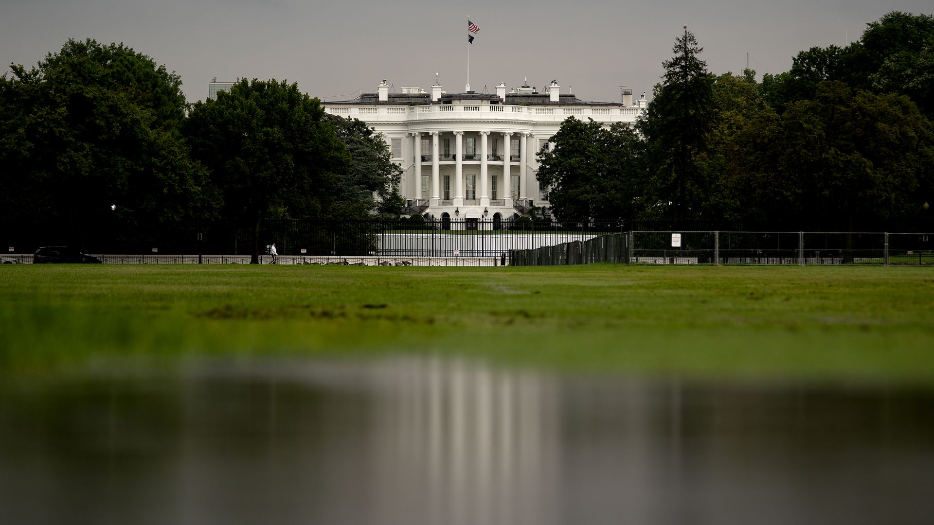 Photo of the White House on Sept. 16.