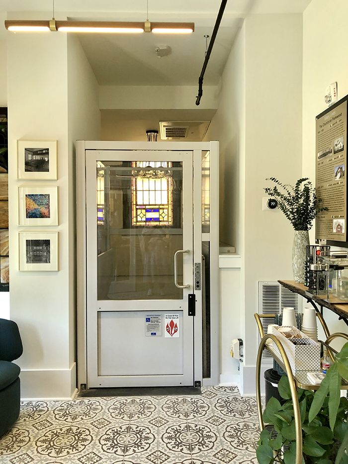 The Church on Parkwood apartments elevator