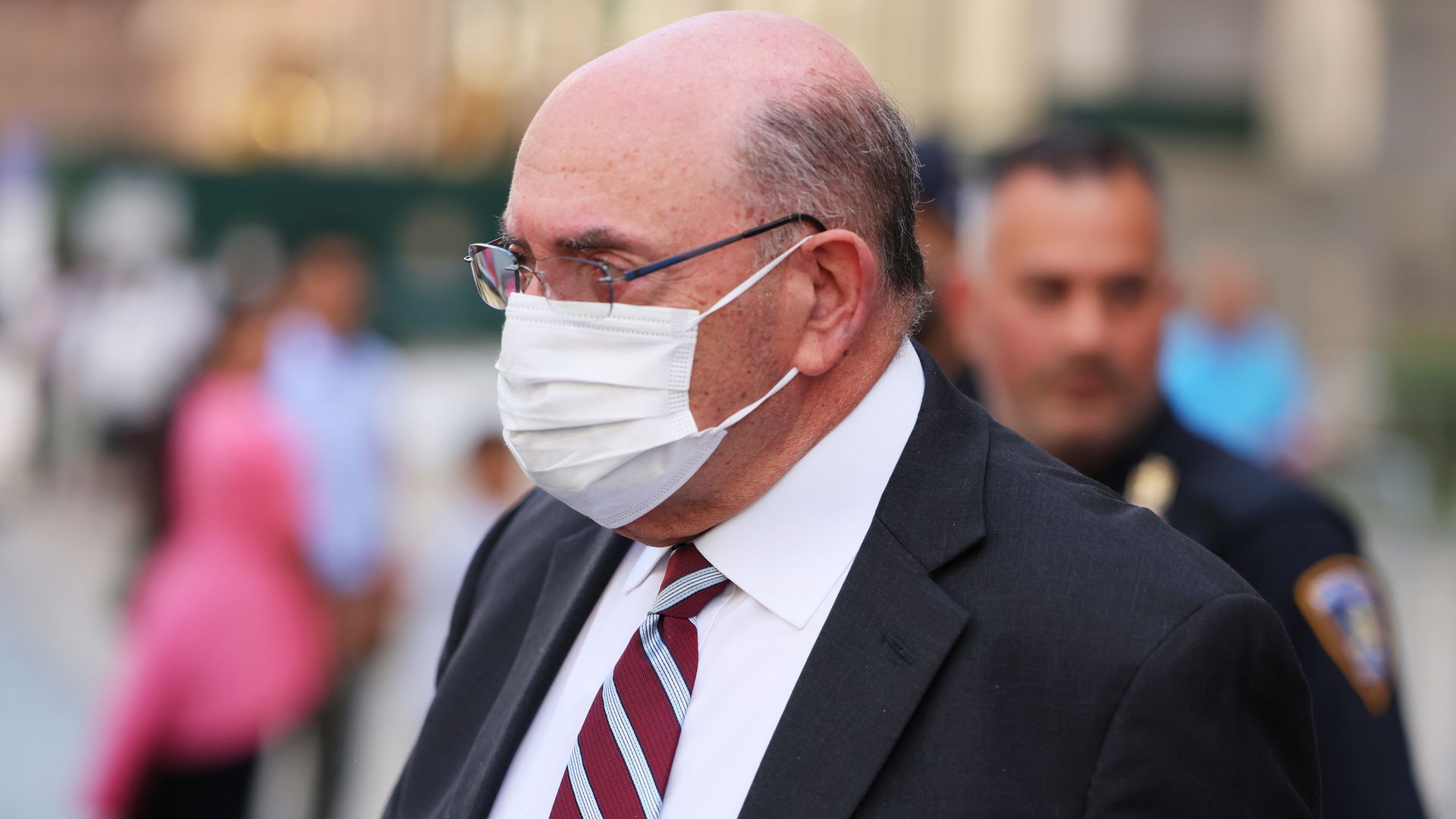 Former Trump Organization chief financial officer Allen Weisselberg leaves