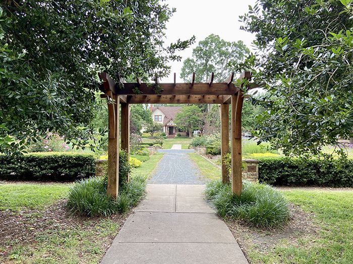 Independence Park facing east.