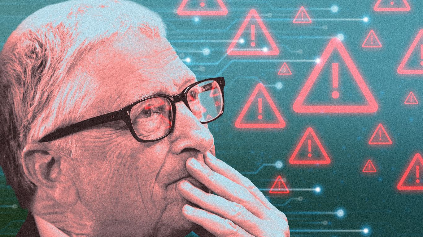 Scoop: "OG" Bill Gates returns to wage war on AI risks