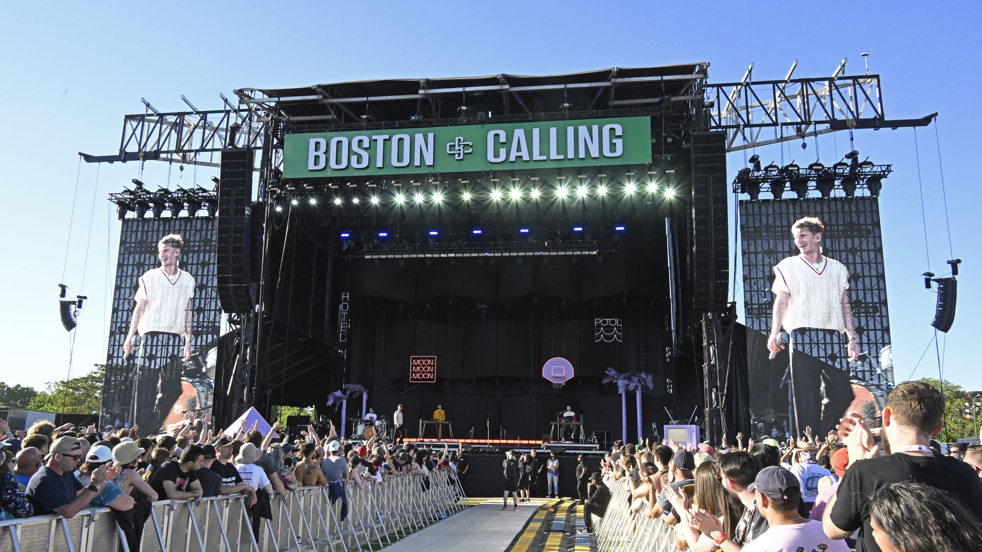 The Boston Calling stage