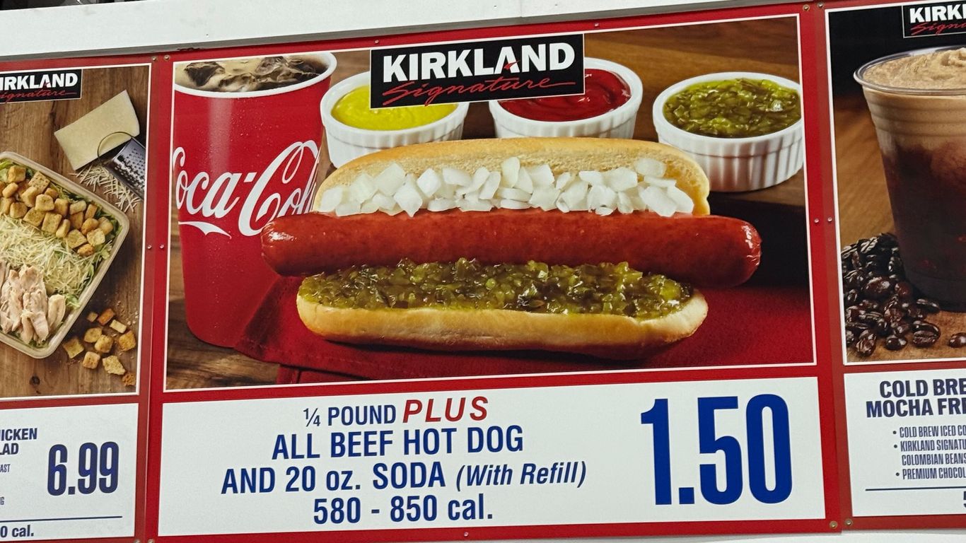 Costco Maintains $1.50 Hot Dog Combo Despite Inflation, Plans Drink Switch