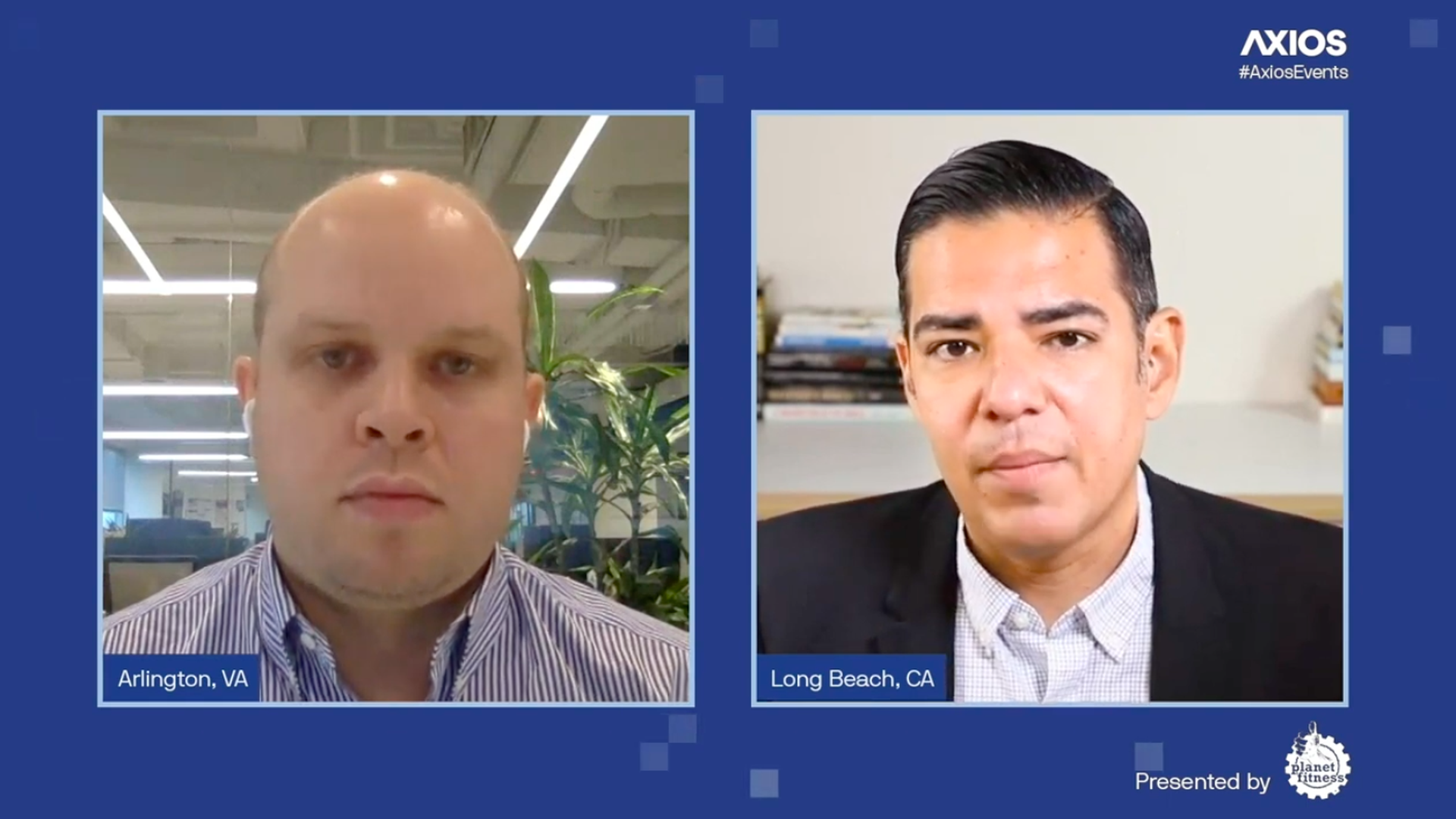 Screenshot of Kendall Baker and Long Beach City mayor 