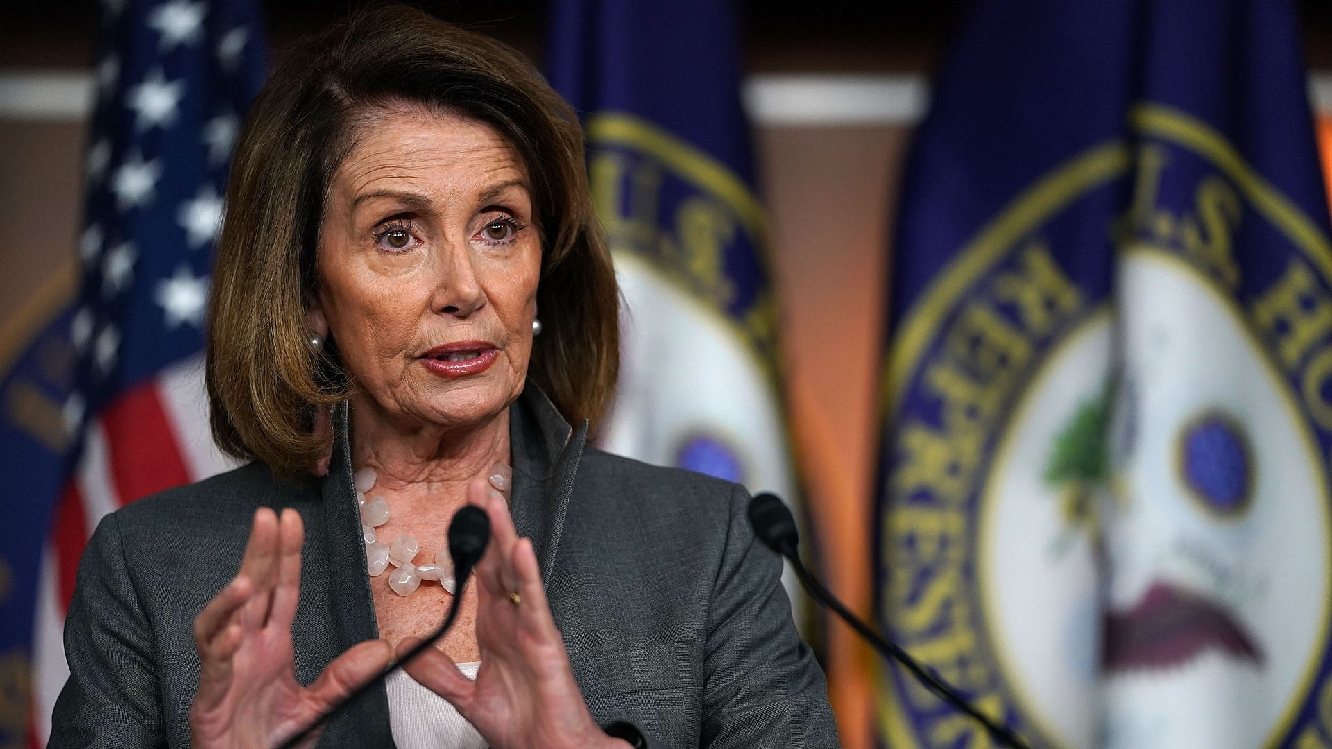 House Minority Leader Nancy Pelosi.
