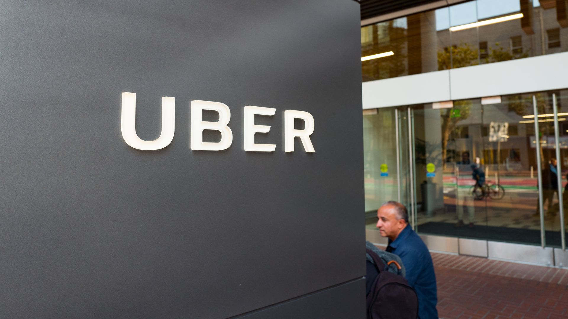 Uber headquarters in San Francisco, California. Photo: Smith Collection/Gado/Getty Images