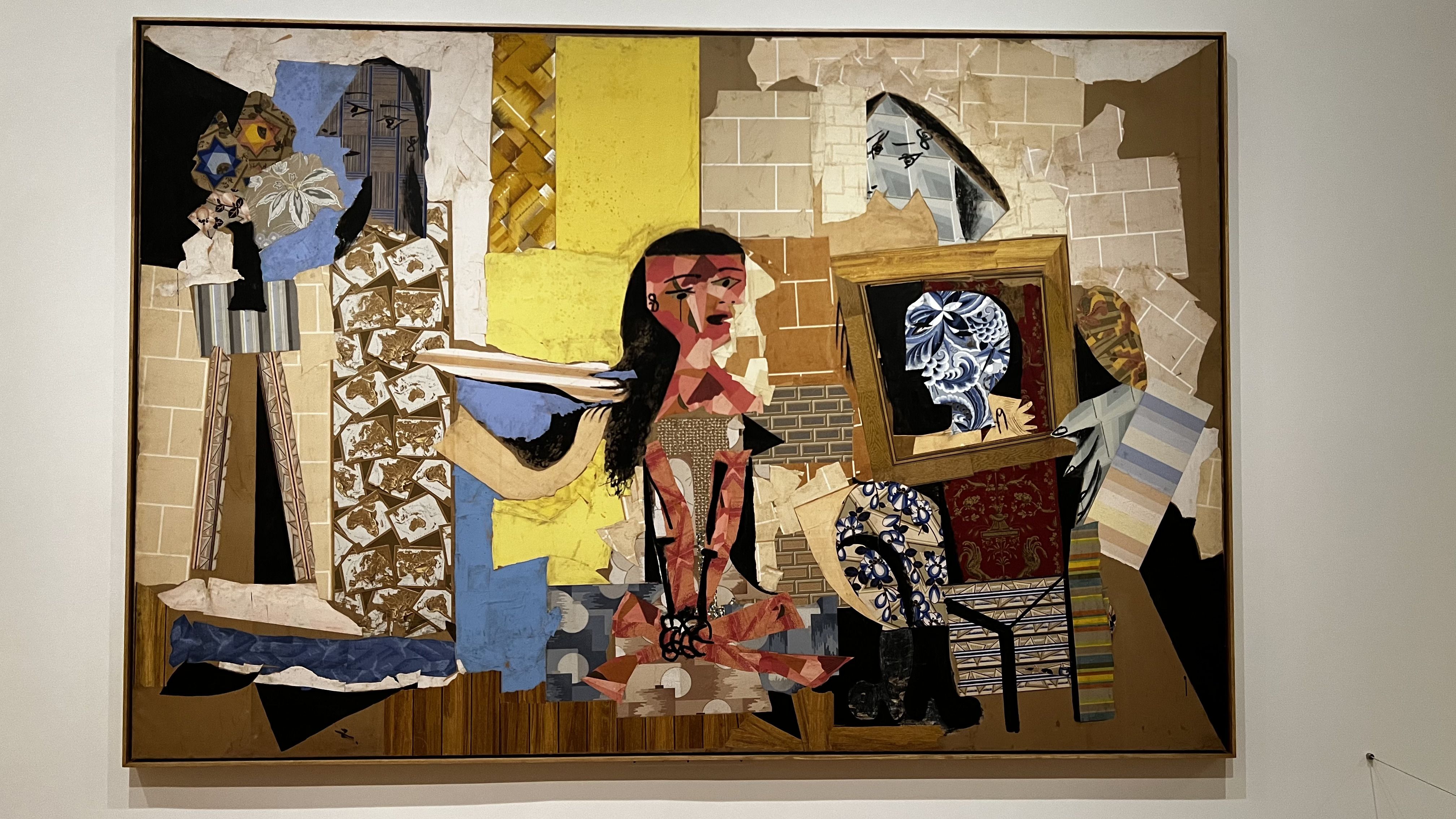 Picasso's "Women at Their Toilette." 