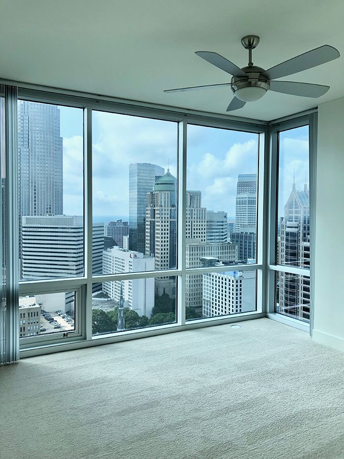 The VUE in Uptown bedroom