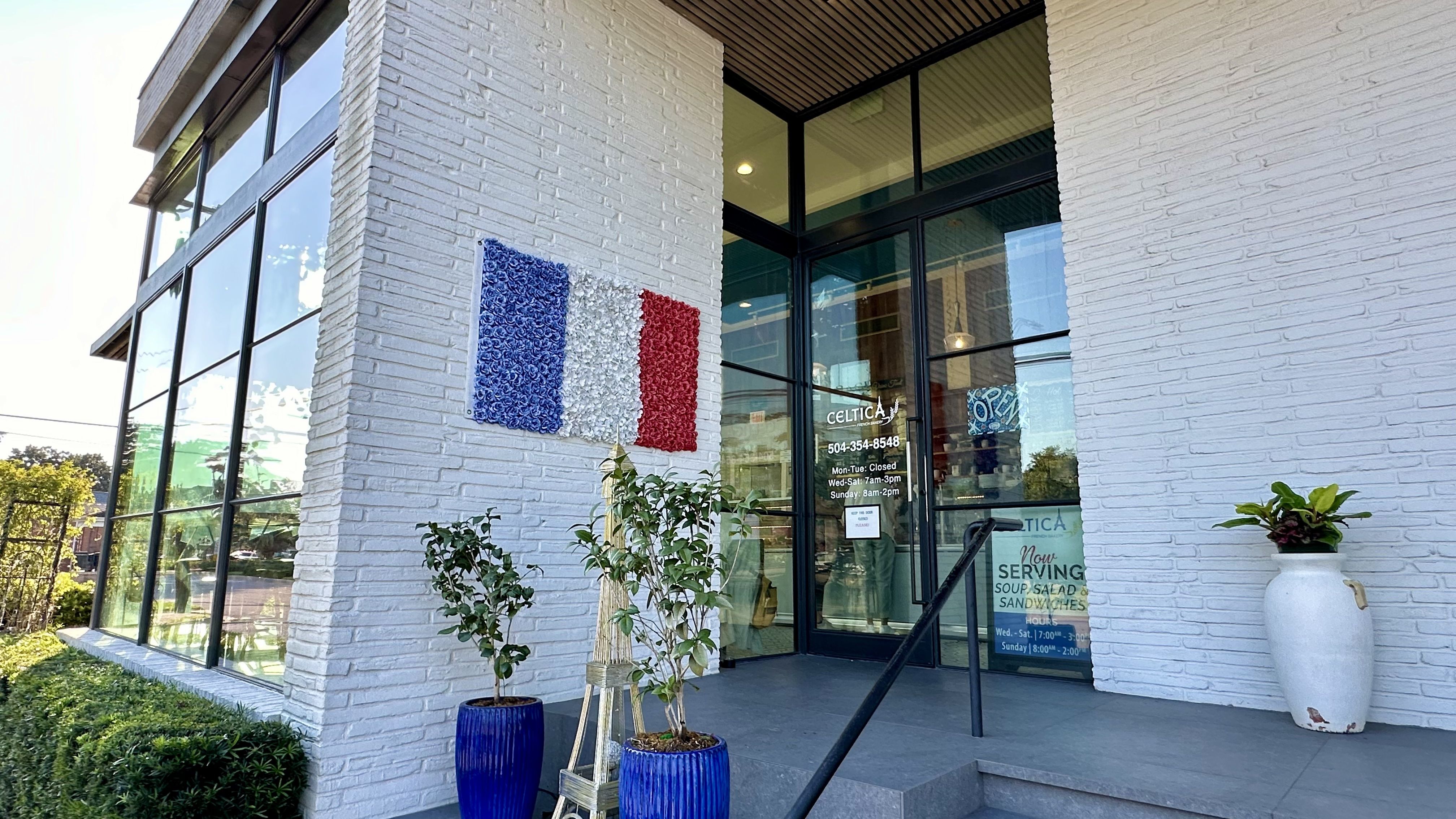 Image shows the outside of Celtica.