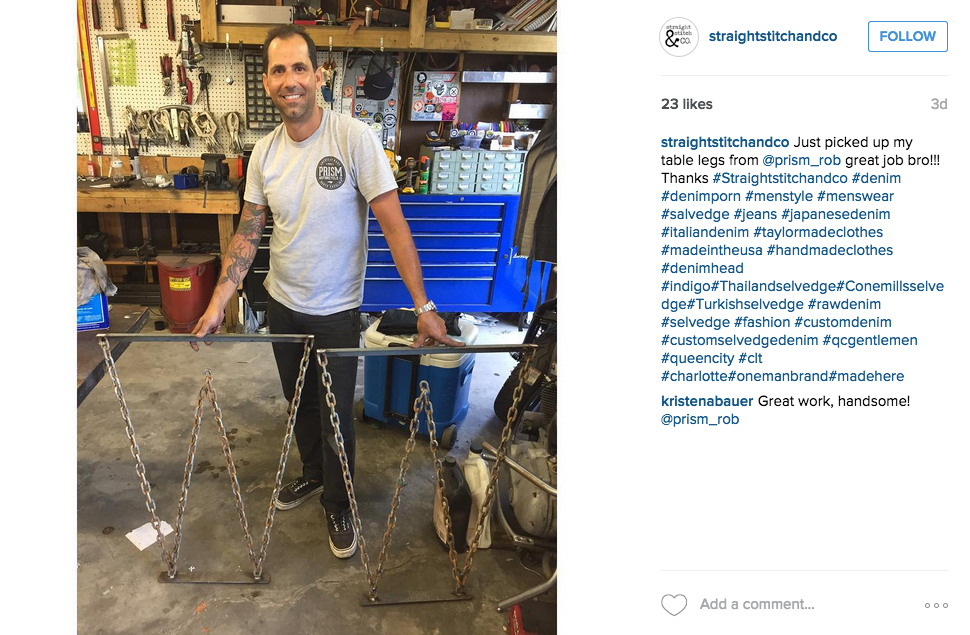 Straight Stitch insta