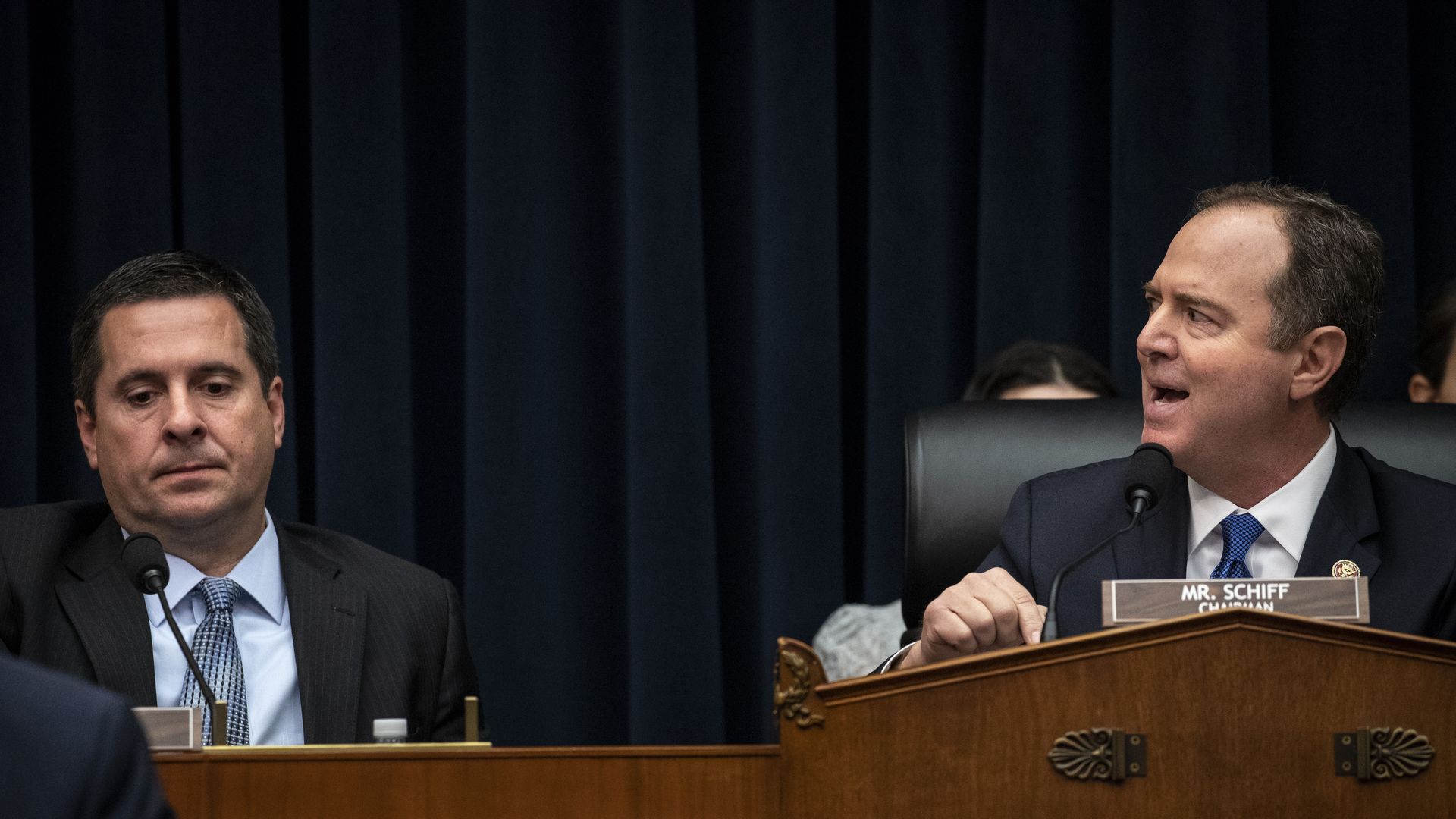 Devin Nunes and Adam Schiff