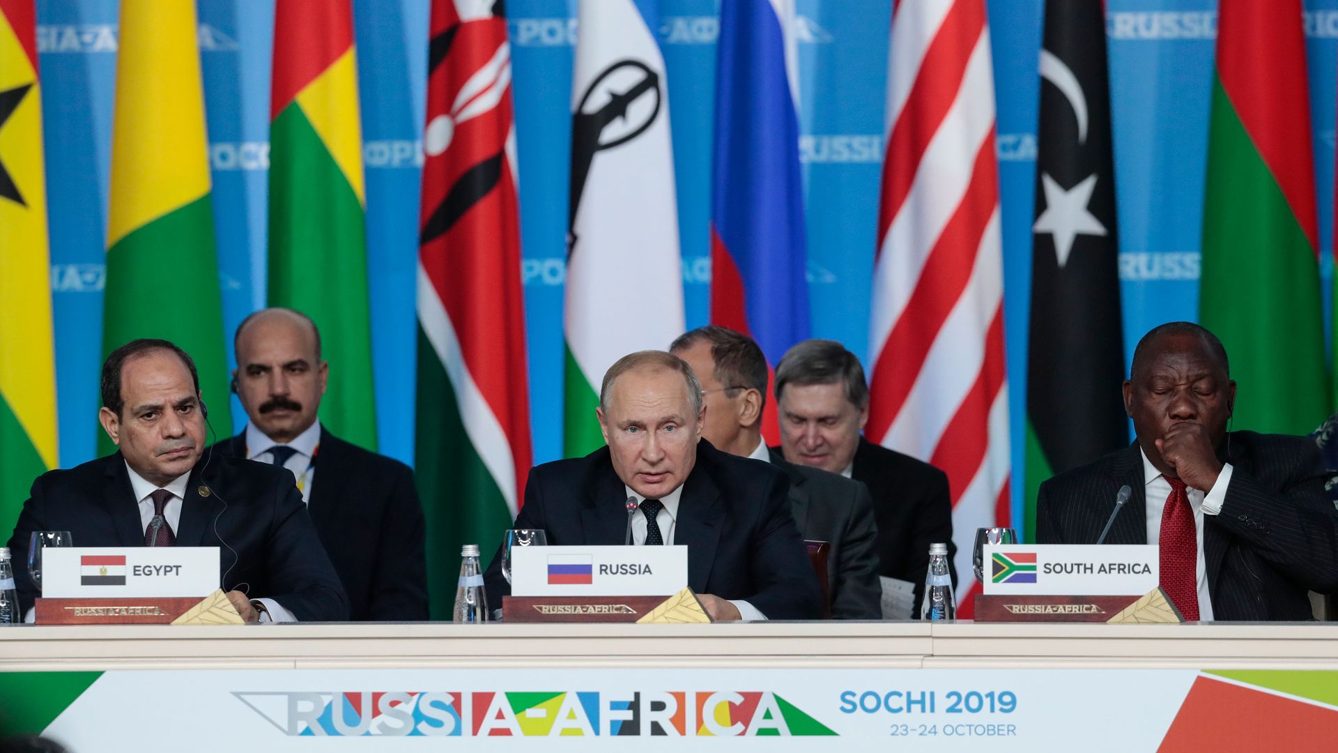 Putin announces Russia's return to Africa in Sochi summit