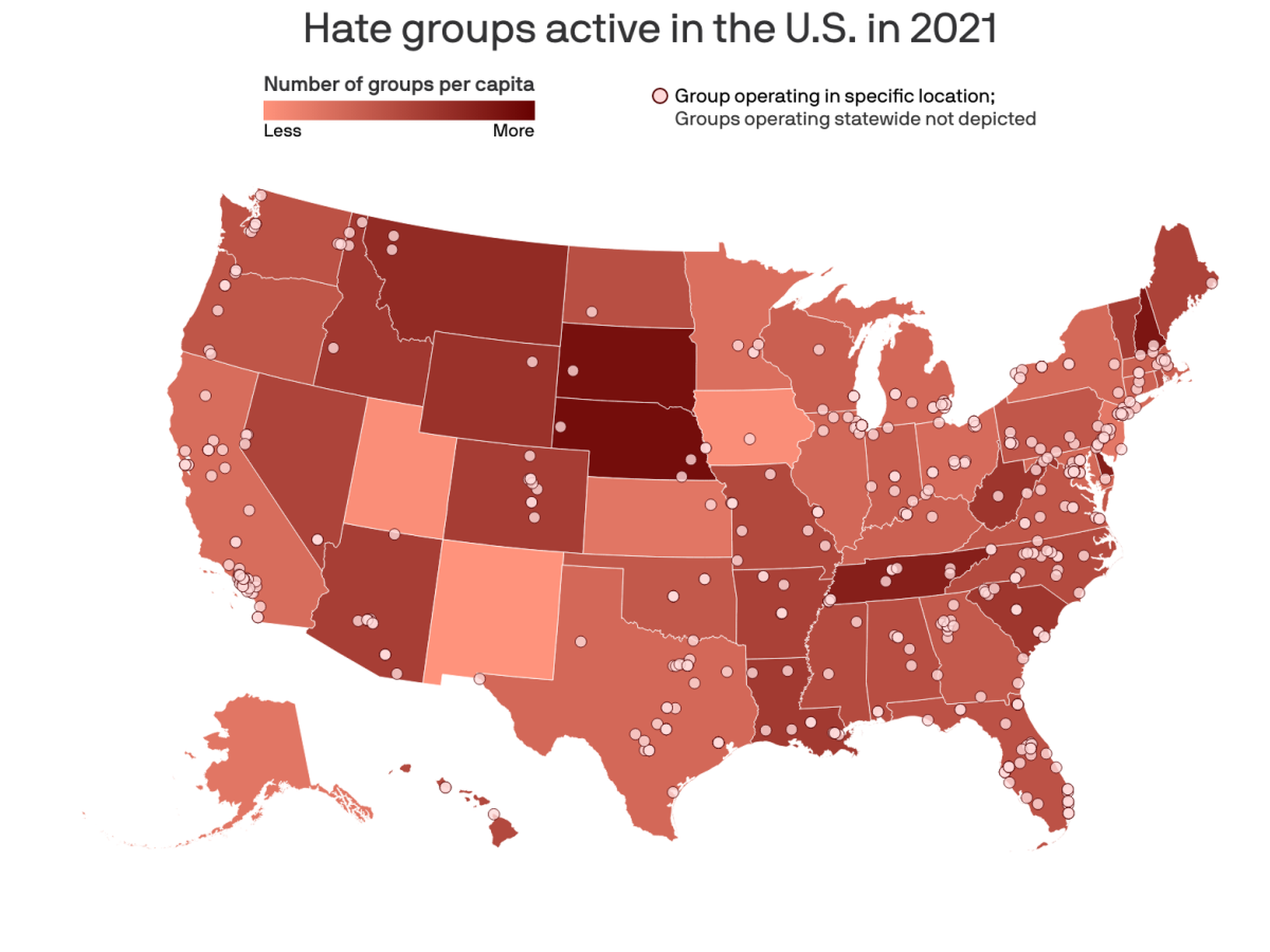 Hate Map  Southern Poverty Law Center