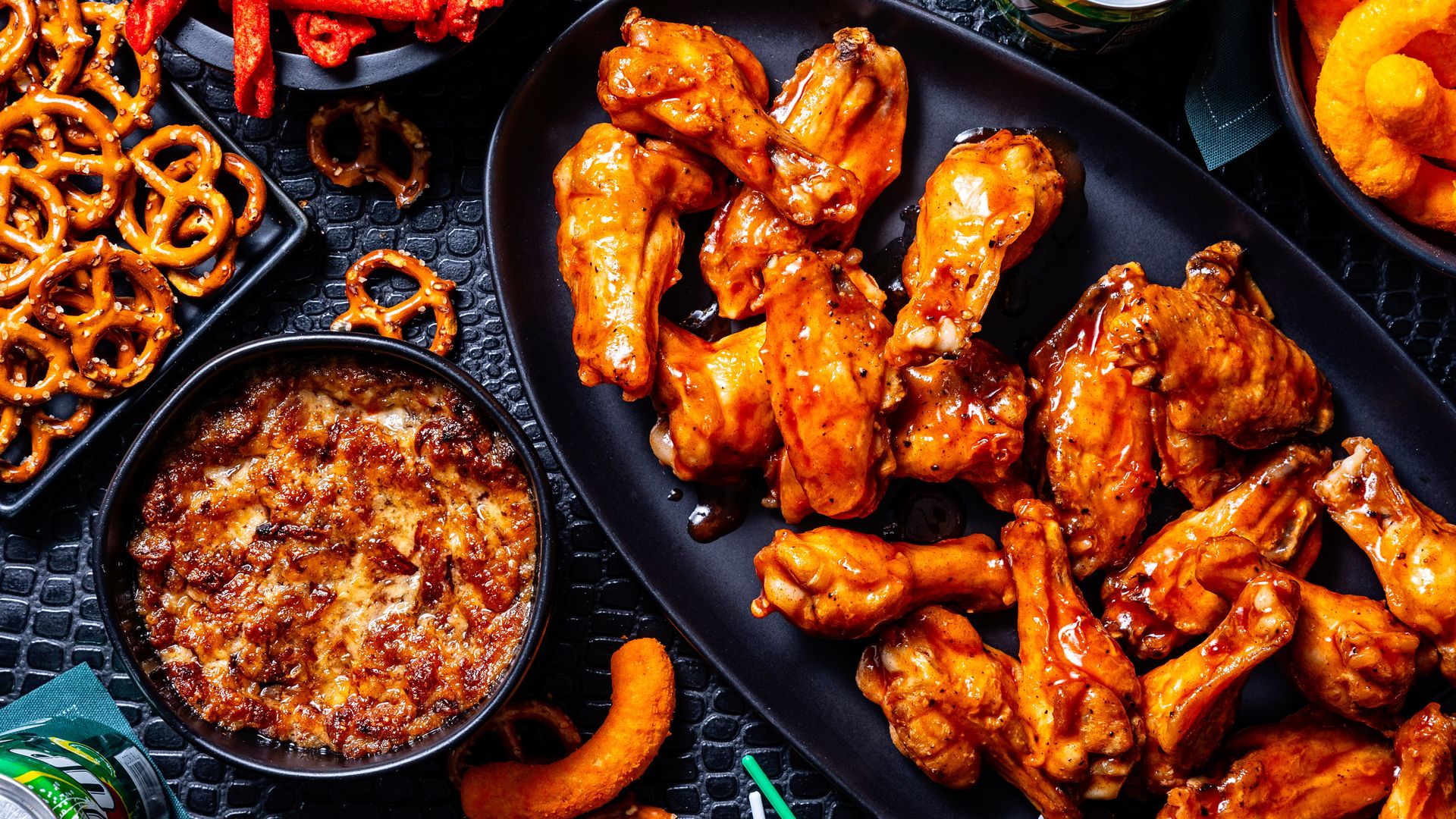 Chicken wings are a staple of game-day spreads, especially during Super Bowl season. Photo by Scott Suchman for The Washington Post via Getty Images.