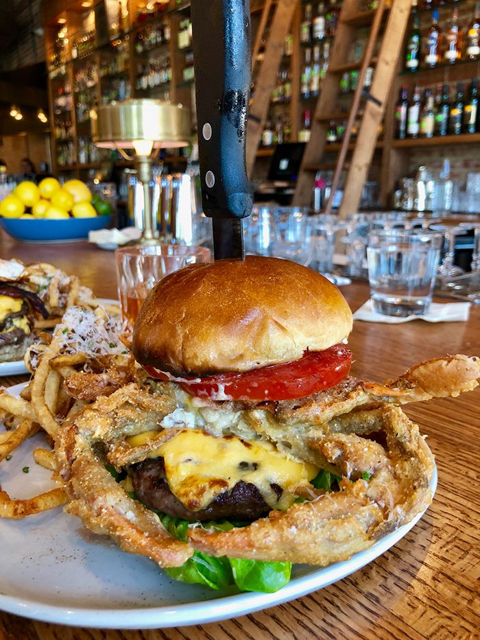 burger with crab-at-crunkleton-charlotte