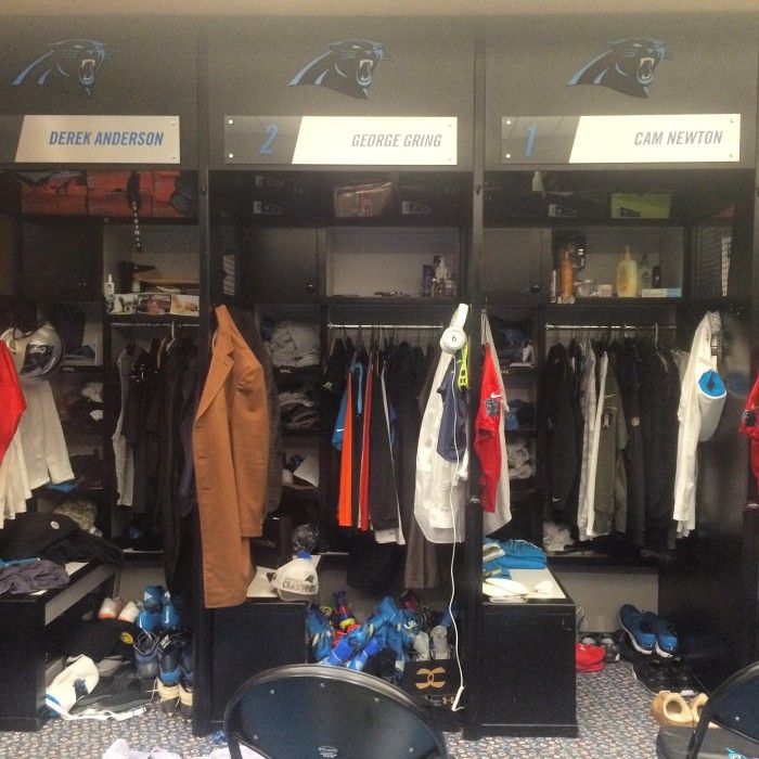 panthers locker room