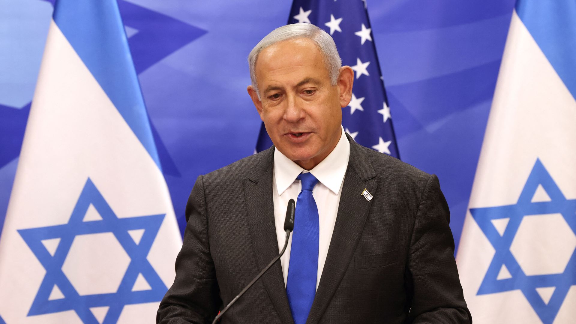 Israeli Prime Minister Benjamin Netanyahu.