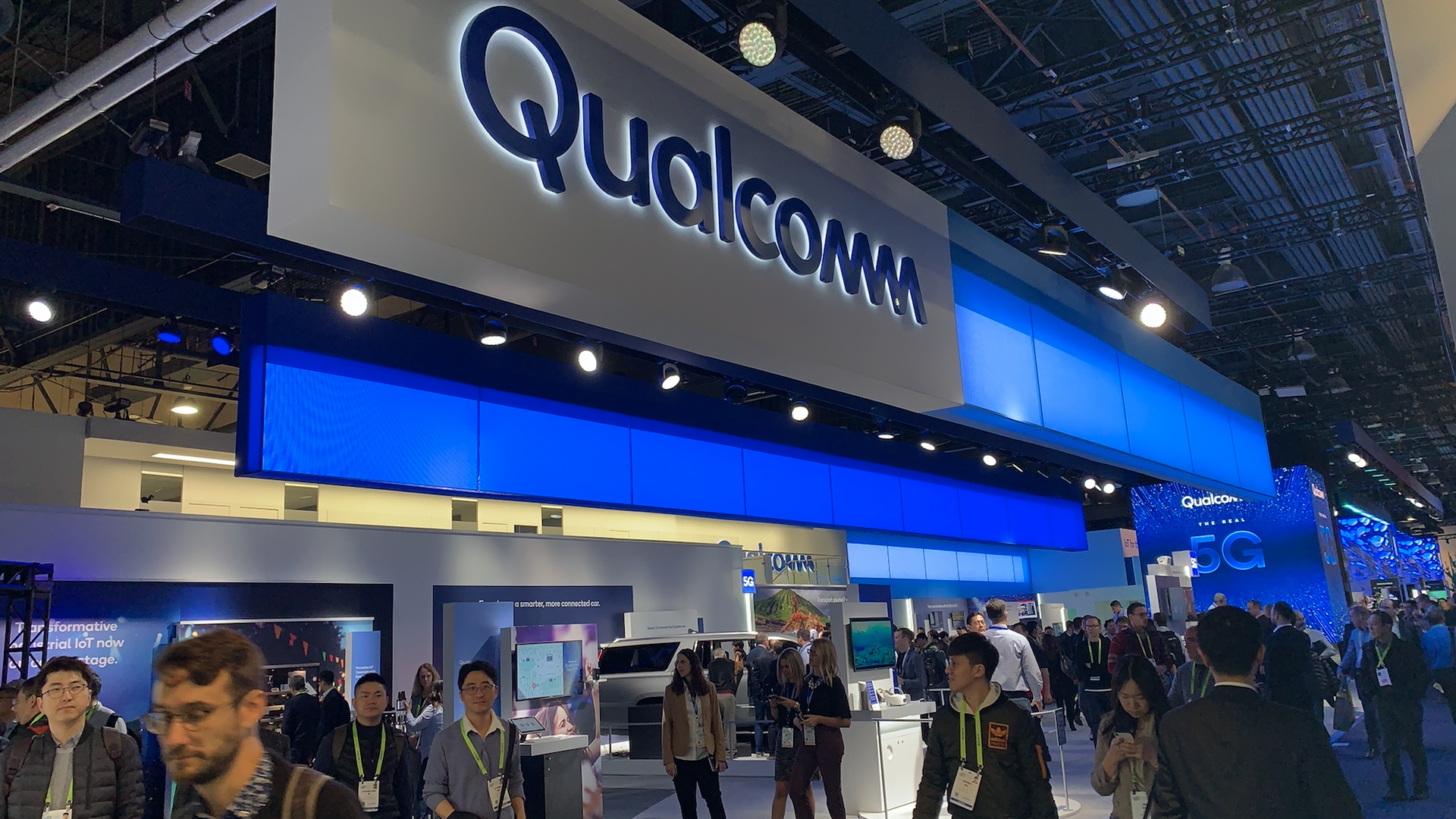 Qualcomm's booth at CES 2019