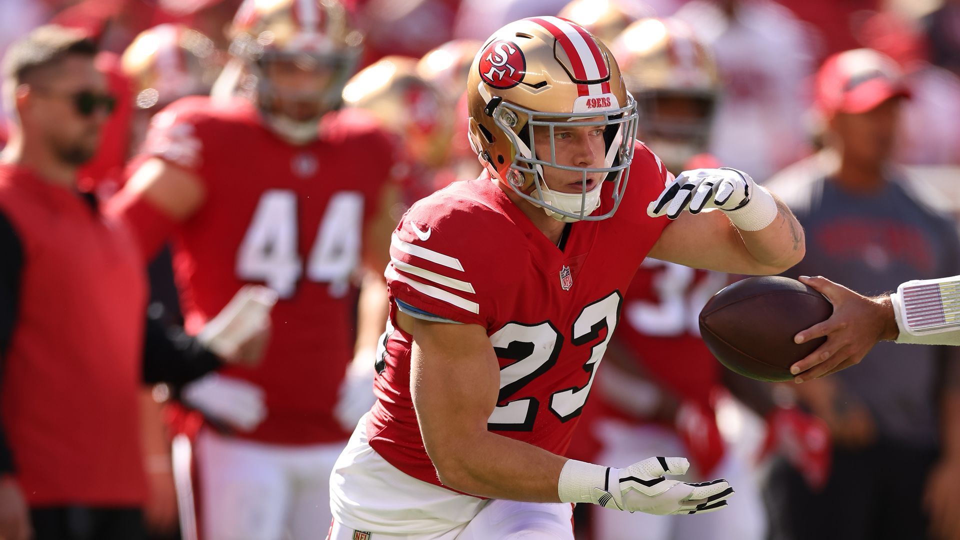 49ers Announce Trade for Running Back Christian McCaffrey