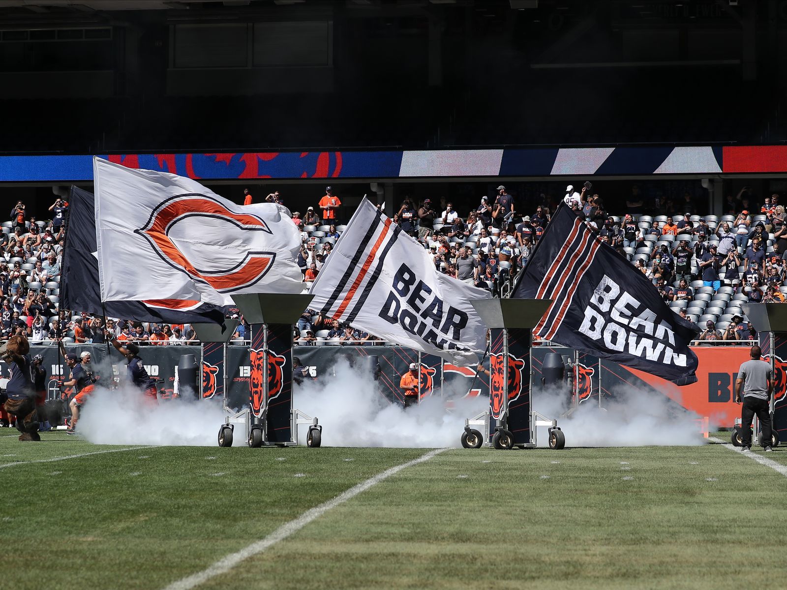 chicago bears tailgate table