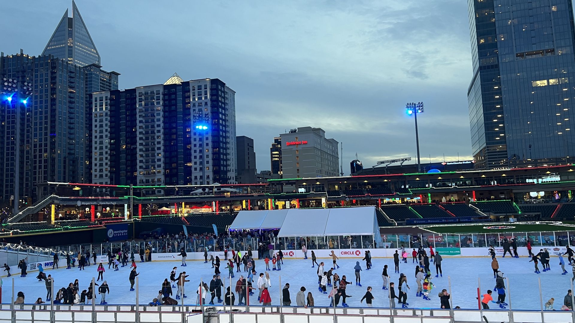 ice skating rink in Uptown