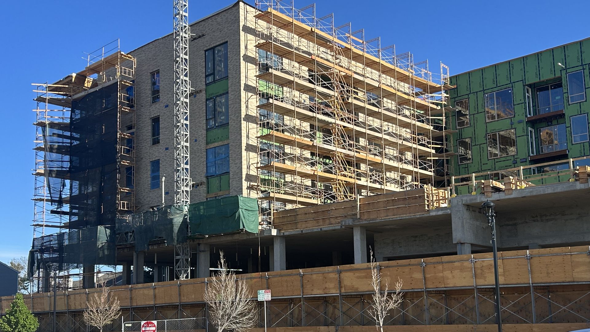 Parker's East Main development, in May.