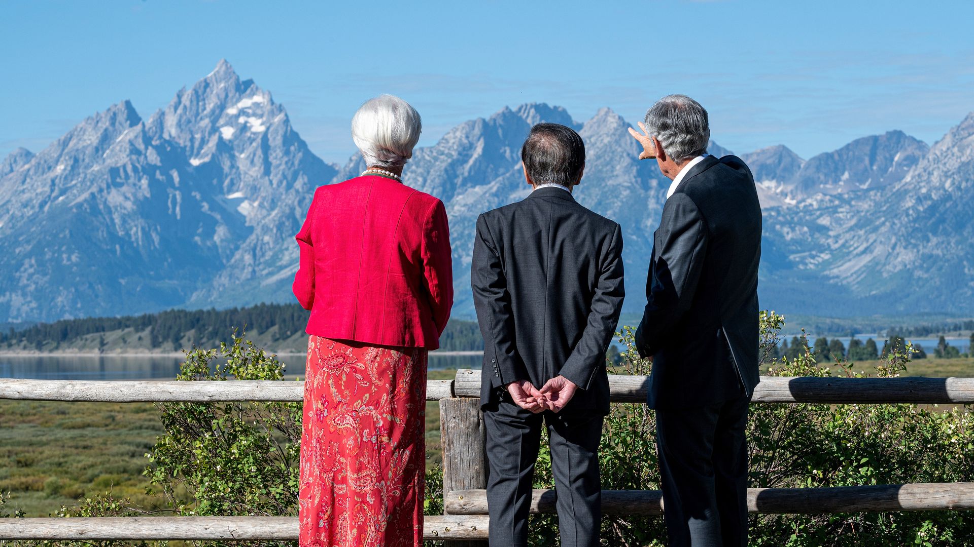 policymakers at Jackson Hole, Wyoming