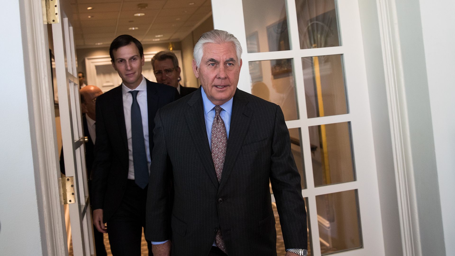 Rex Tillerson and Jared Kushner