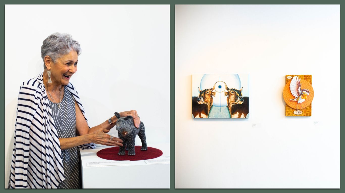 Detroit art show explores animal relationships